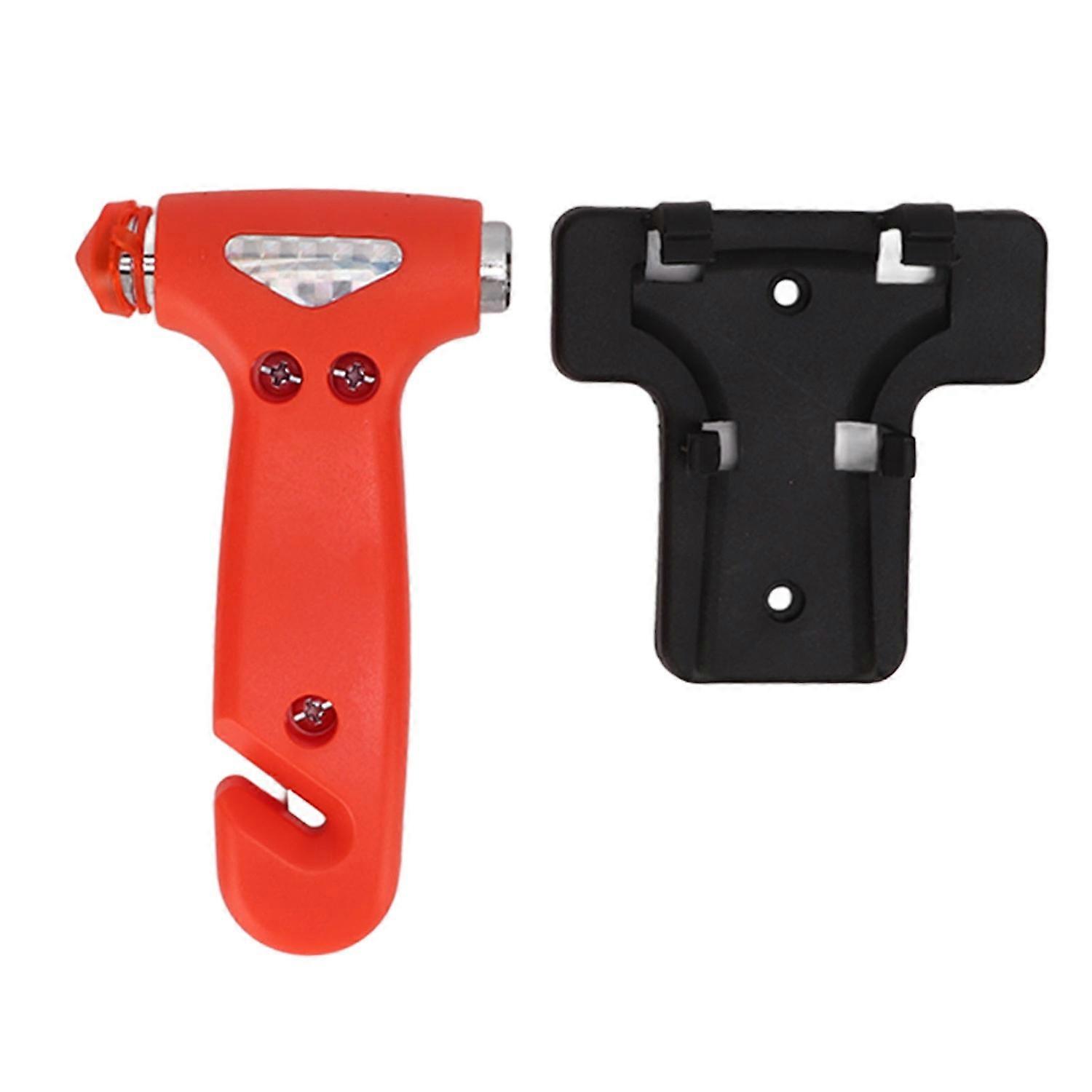 Multifunctional Car Window Breaker Safety Hammer Seatbelt Cutter for Buses Engineering Rescue Vehicl