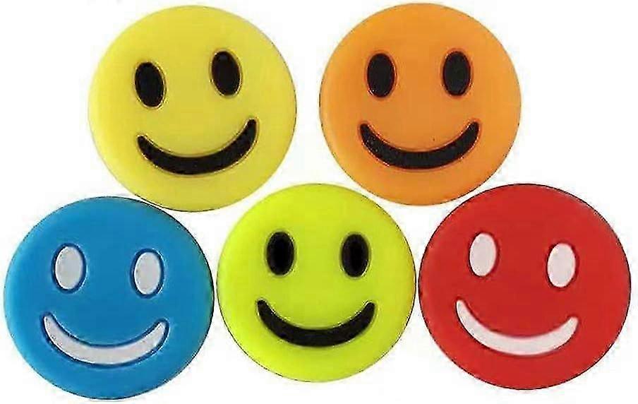 5 Pcs of Tennis Vibration Dampener Silicone Racket Shock Absorbers for Strings, Great for Tennis Pla