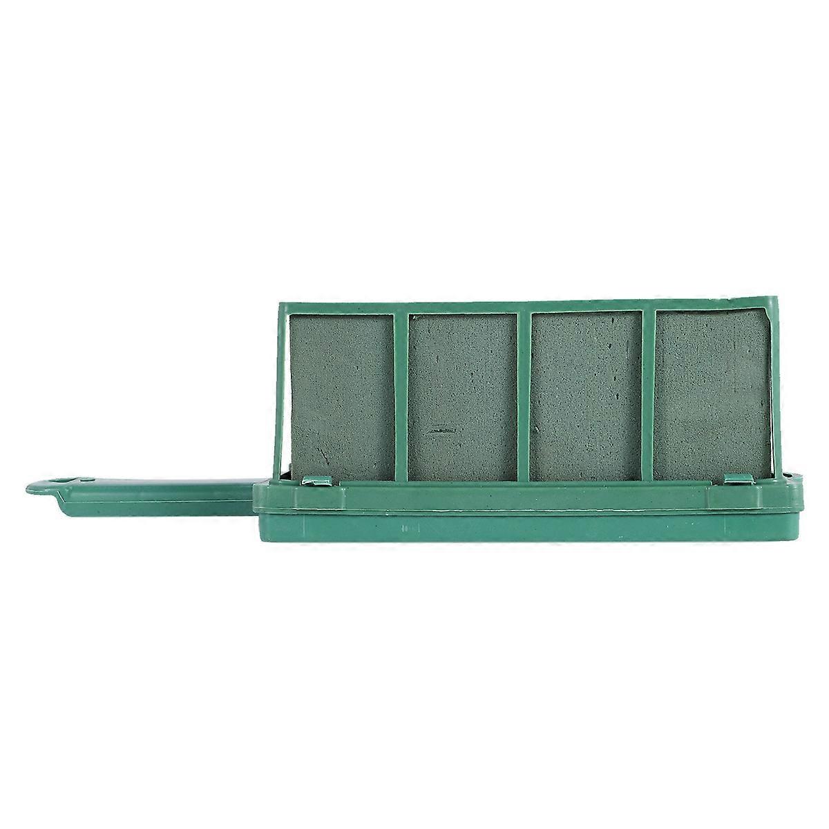 2 Pcs Cage Flower Holder with Floral Foam for Flowers Cage Bowl