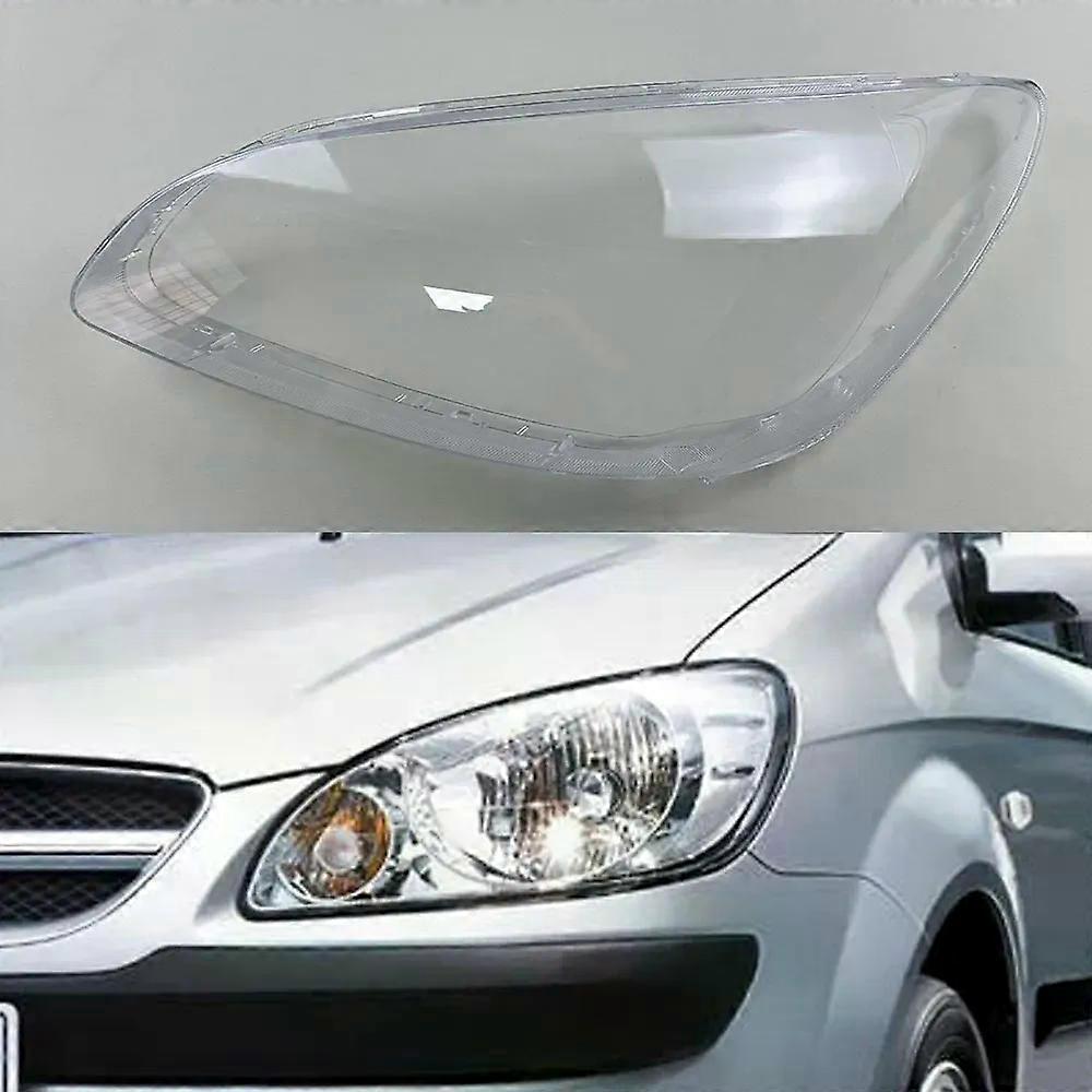 For Hyundai Getz 2006-2011 Headlight Cover Transparent Headlamp Shell Lamp Shade Lens Replace Original Lampshade Plexiglass