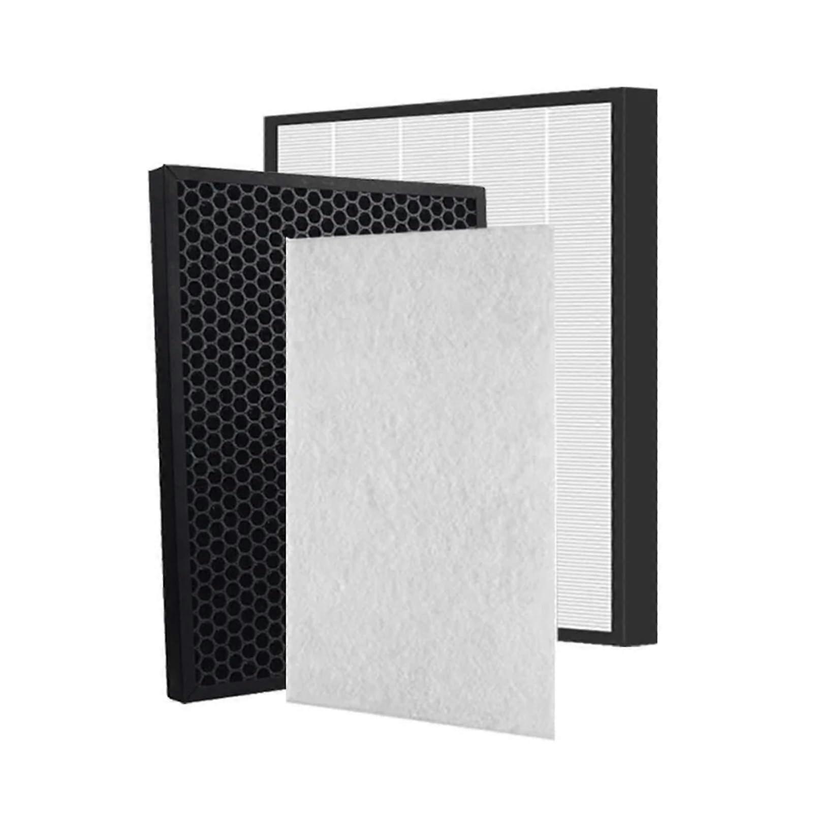 Replacement HEPA and Deodorizing Carbon Filter, Compatible for Sharp Air Purifier KC - G40SA KC - G40SA - W KC - G50SA KC - G50SA - W