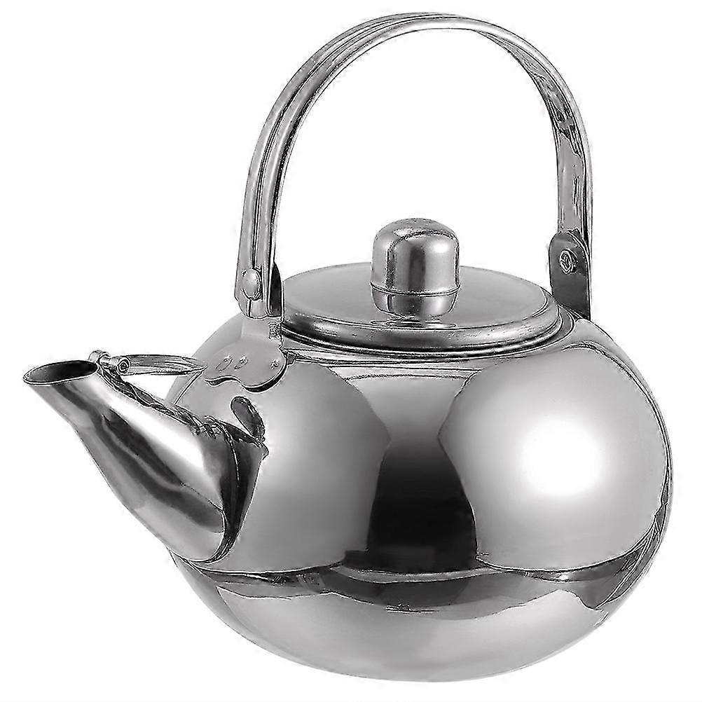 Bouilloire à thé en acier inoxydable Théière pratique Bouilloire avec écran filtrant