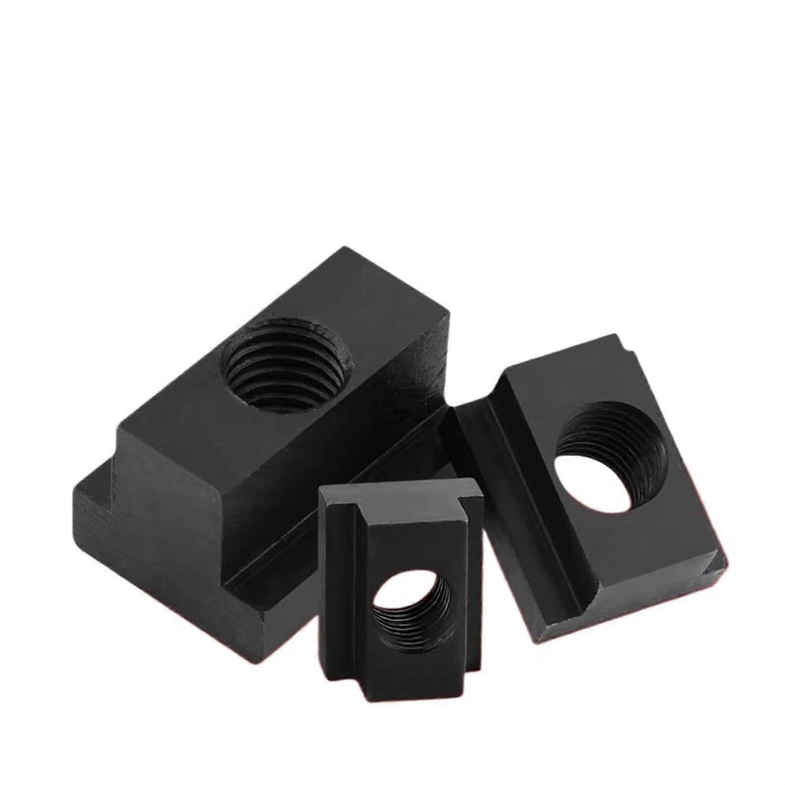 M14 T-Nut Caps High Strength T-Block Pressure Plate for M6 to M36 Slots, Hardened Steel Construction