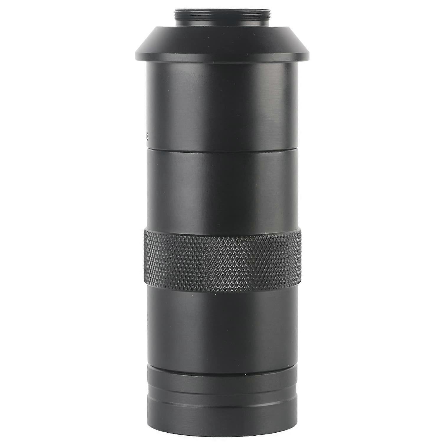 Monocular Industrial Digital Microscope Lens 100x Magnification HD Imaging Standard C Interface