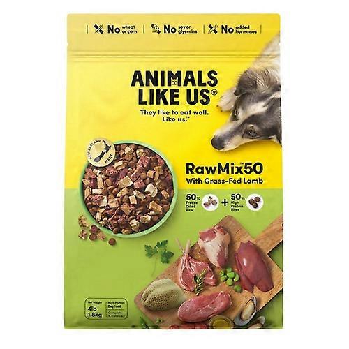 Animals Like Us Freeze Dried Raw Mix 50 Grass Fed Lamb Dog, 4 Lbs (Case Of 6)
