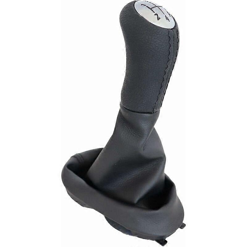 Car 5 Speed Manual Gear Shift Knob Lever With Boot Cover For Clio 2 II Clio 3 Iii Megane 2 II Scenic 2 II Kangoo