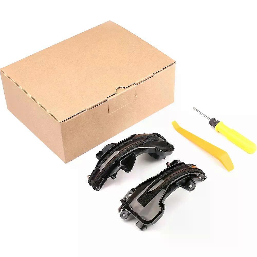 2PCS Dynamic LED Turn Signal Light compatible for Honda Fit Jazz City HR-V CR-V City Grace Accord ODYSSEY Rearview Mirror Indicator Lamp