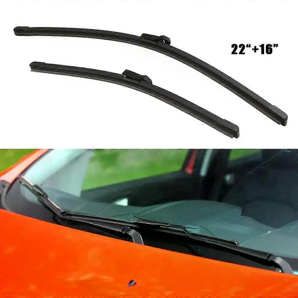 22"16" Windshield Windscreen Wiper compatible for compatible for d Ecosport 2013 - 2017 LHD Blades Front Window Wipers Accessories