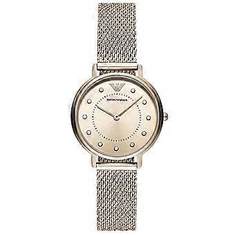 Rannekello - Emporio Armani - AR11129 - Ruusukulta - Ruostumaton teräs - 3 ATM:n vesitiiviys