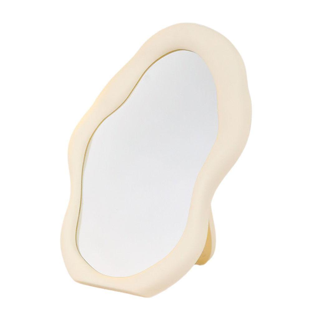 クリームスタイル学生寮不規則なドレッシングミラークラウドメイクアップミラー