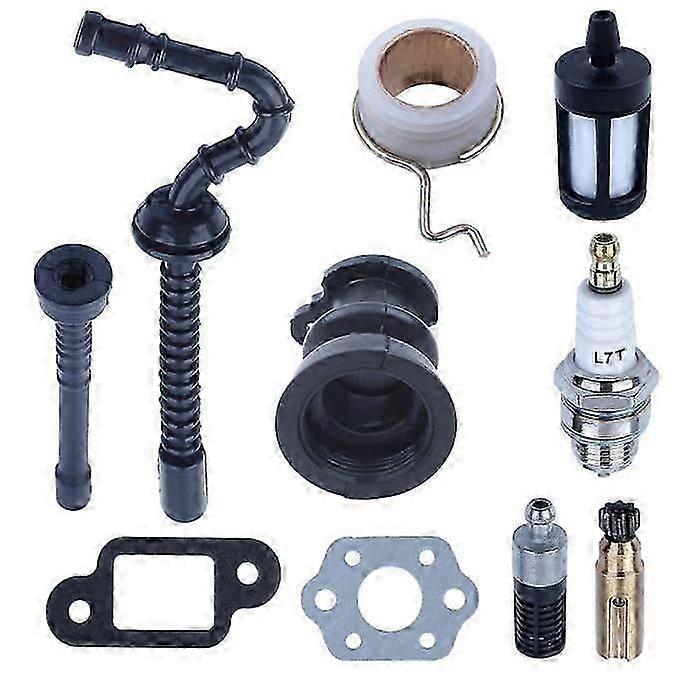 Adefol Intake Manifold Oil Pump Auger Fuel Oil Hose Filter Kit Compatible With Stihl 025 023 021 MS250 MS230 MS210 -cdsx
