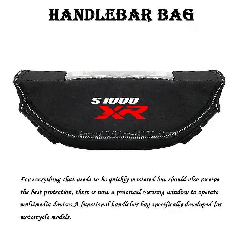Motorcycle Waterproof Bag for BMW S1000XR R1250R R1200R F900XR Storage Handlebar Bag Travel Tool Bag-S1000XR H