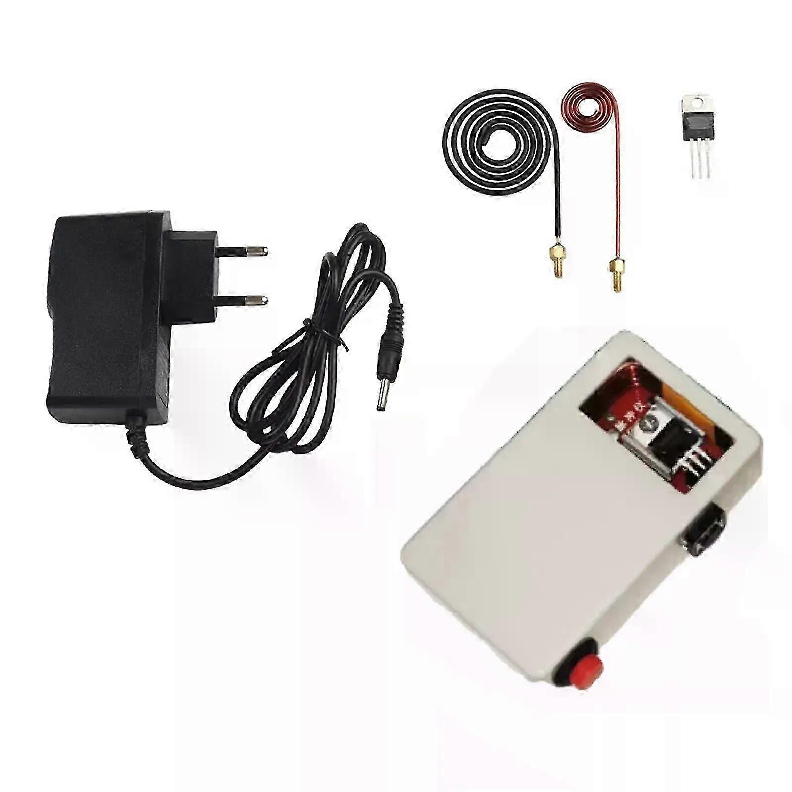 EMP Generator Pulse Generator Single Frequency Transmitter With Power Adapter 85X50X21mm Electromagnetic Durable