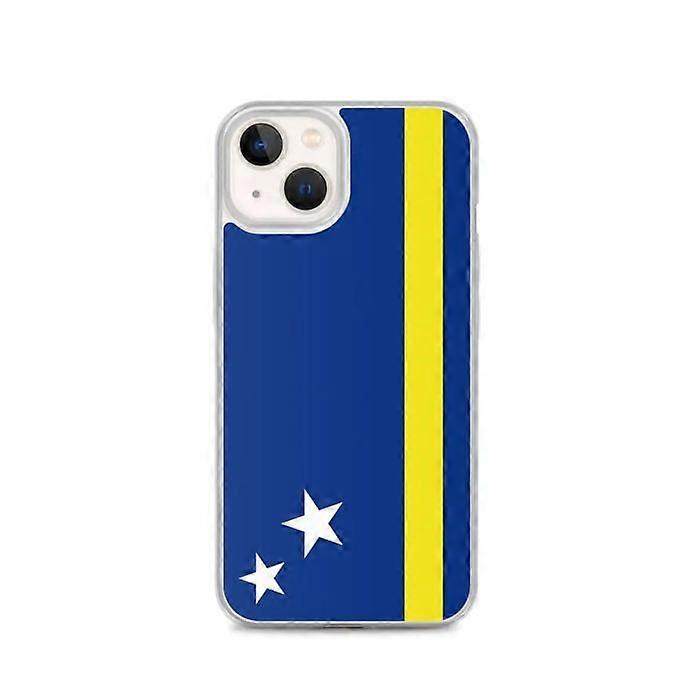 iPhone Case - Curacao Flag - iPhone 13 - Soft Silicone - Lightweight Design - Blue