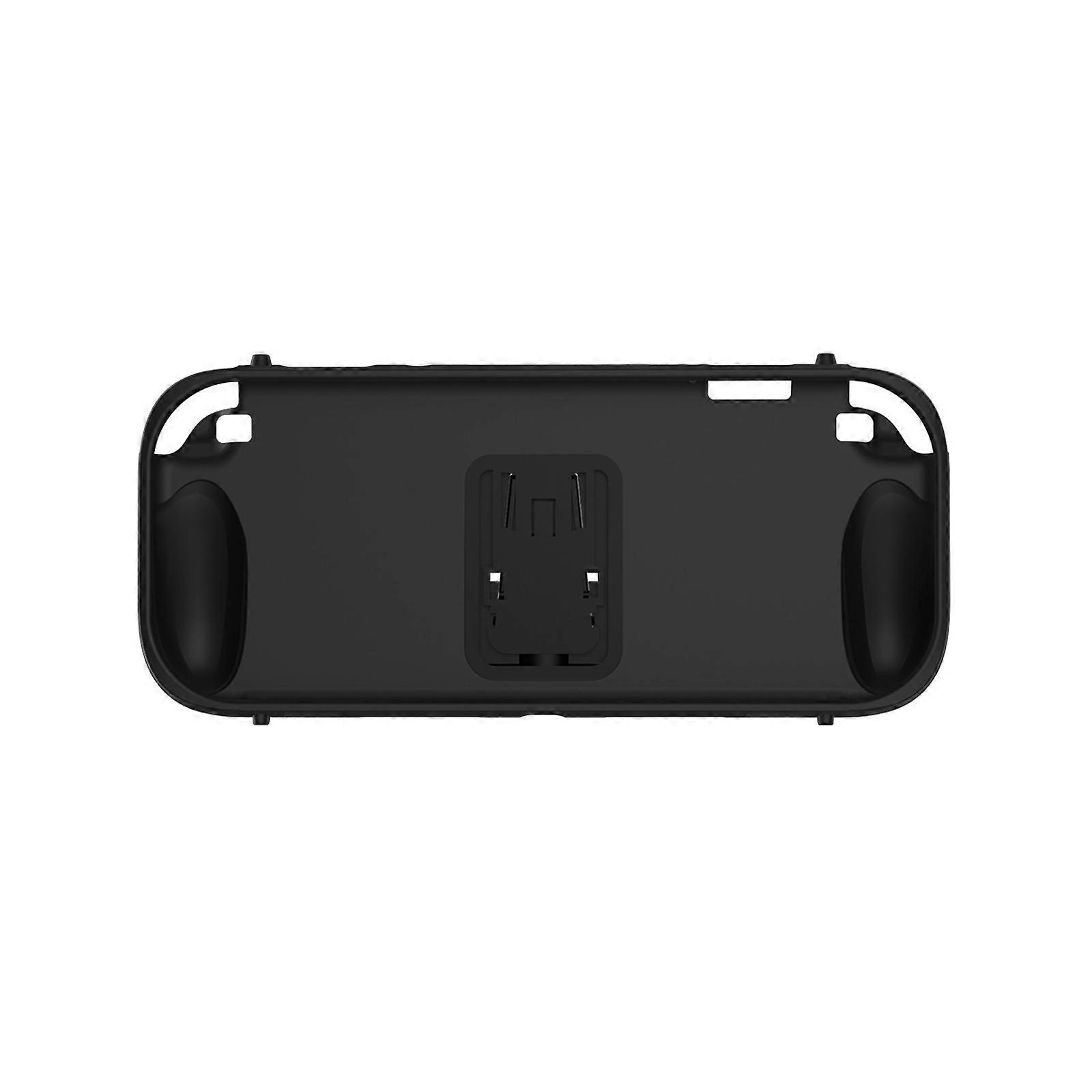Game Console Scratchproof Shell Gaming Accessories Protective Back Cover Case with Kickstand for 2 Gamepad Shell
