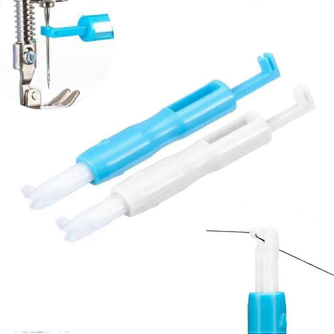 Pcs Needle Threading Aid for Sewing Machine Quick Needle Threader Automatic Sewing Needle Threader Plastic Needle Threader Tool for Sewing Machine Too