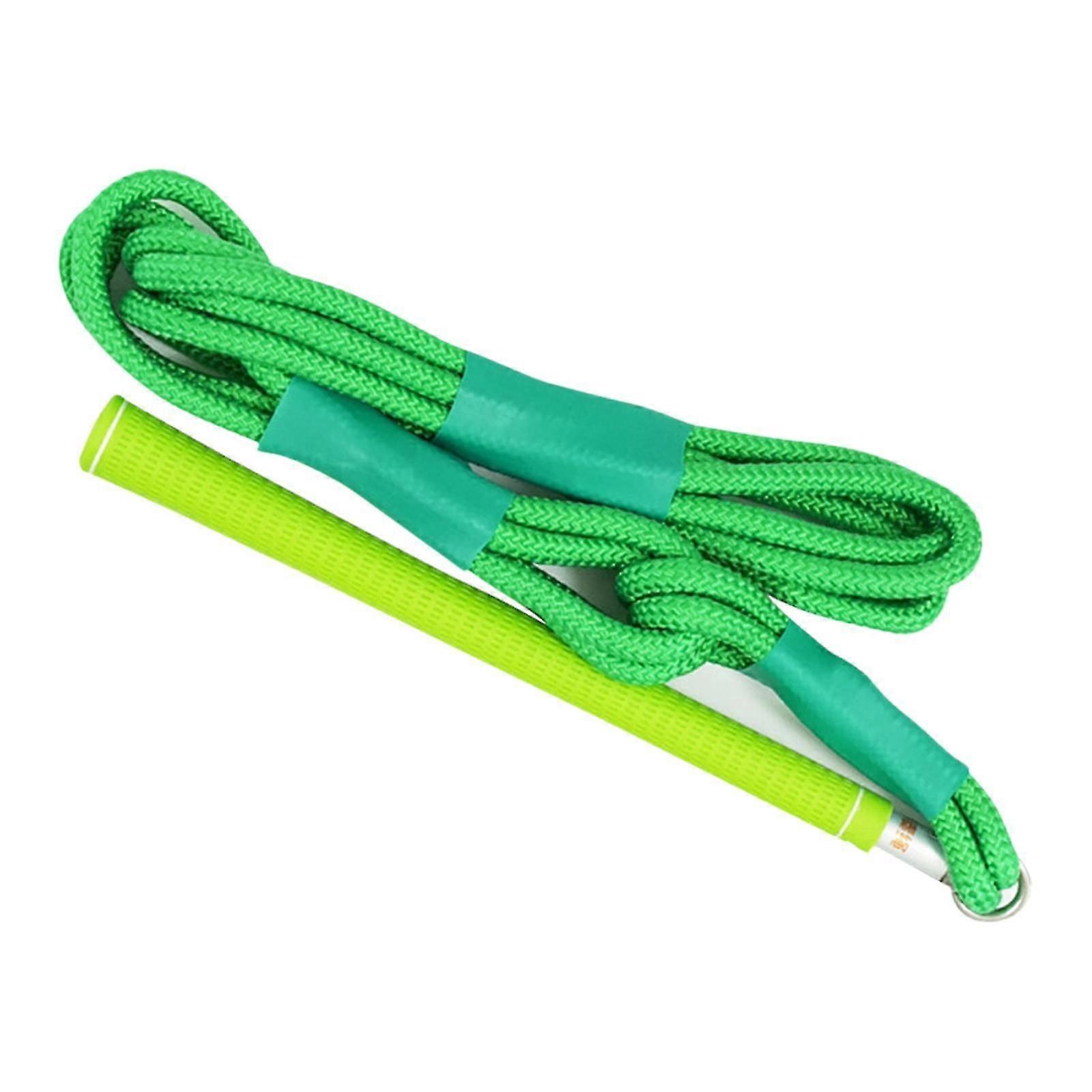 Golf Swing Rope Trainer Practical Nonslip Golf Practice Rope Swing Exerciser Orange 100cm