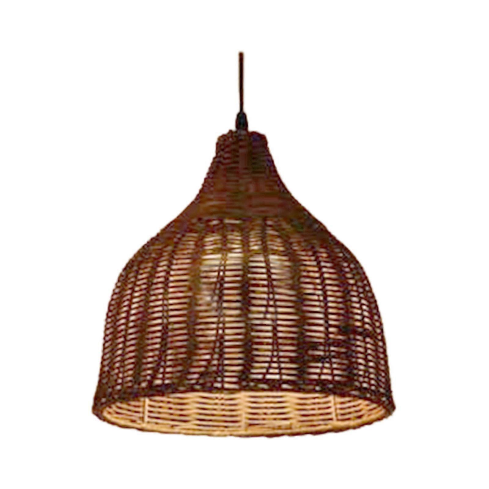 Bamboo Pendant Light Fixture, Ceiling Lighting Fixture Lamp Shade Lighting
