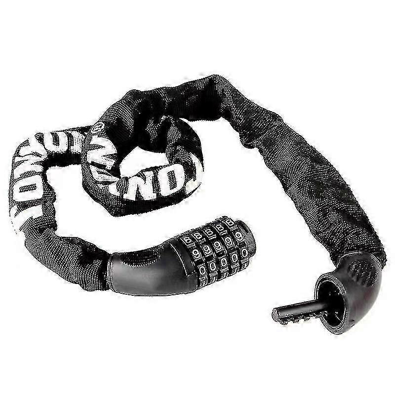 Bicycle Lock Lock Security,with Number Code Chain Lock,anti-theft Bicycle Locks For Fence,e-bike - You