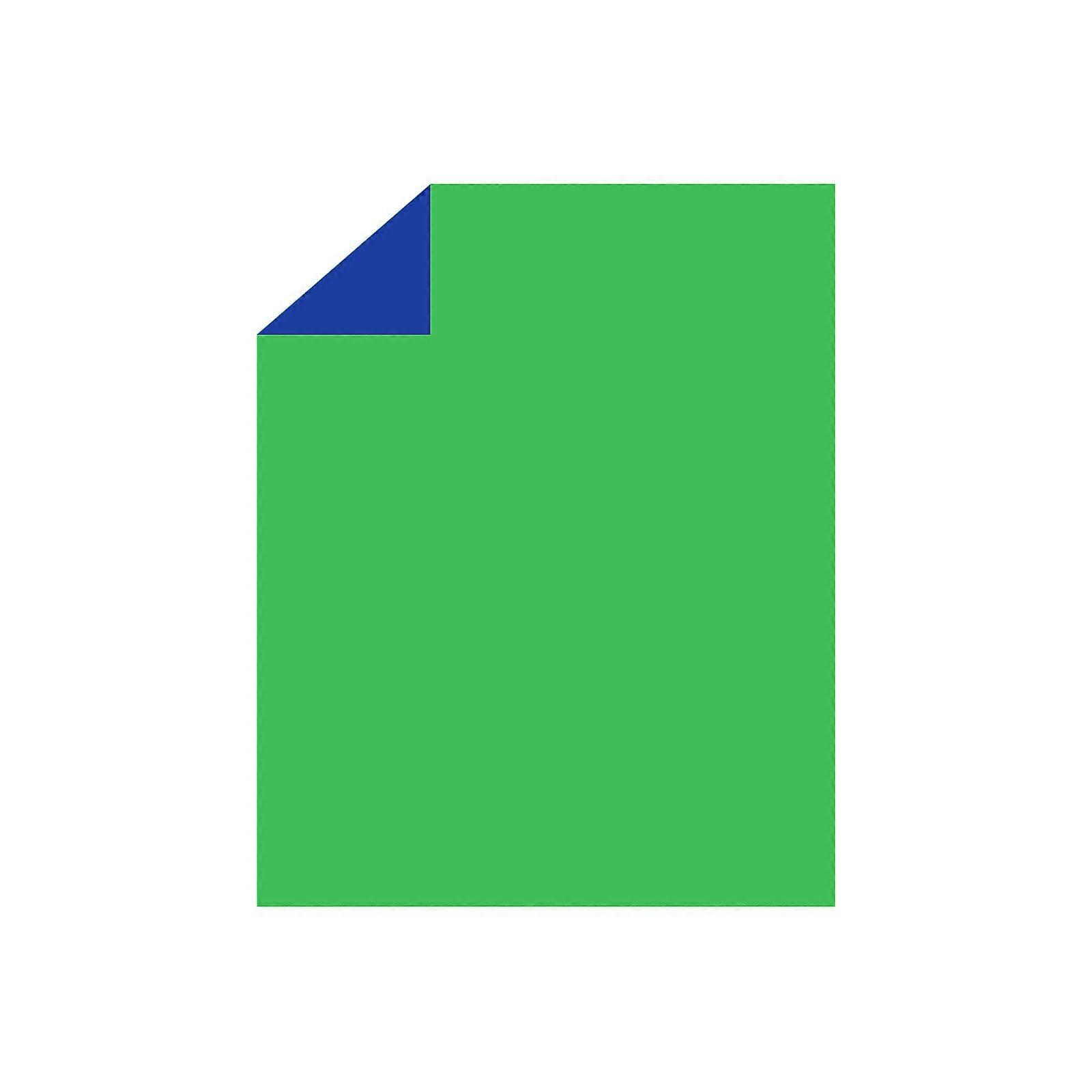 Blue+Green Screen 2 Sides Photo Background Photography Backdrops Solid Green Color Backdrop Cloth For Photography Studio