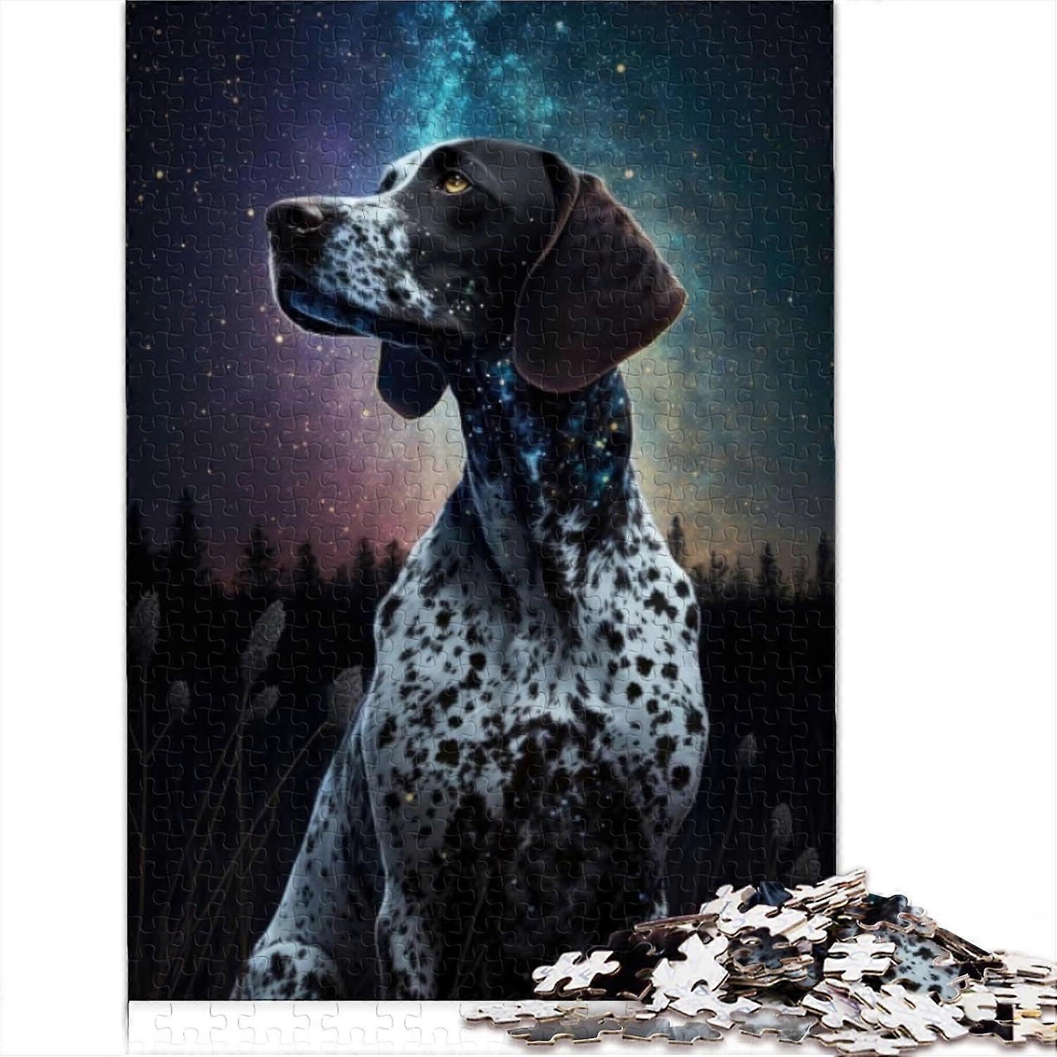 Puzzle Pointer Shorthaired Tedesco per adulti 1000 pezzi Pointer Puzzle Pointer Shorthaired Tedesco per Adulti puzzle in legno Divertimento a Casa AttivitàCompleanno