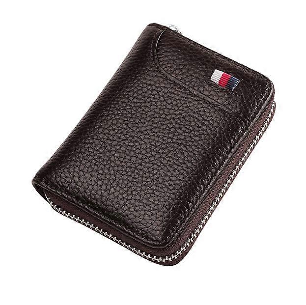 INF RFID Blocking Wallet, Rag Game Shaped Leather Card Holder with 20 Compartments