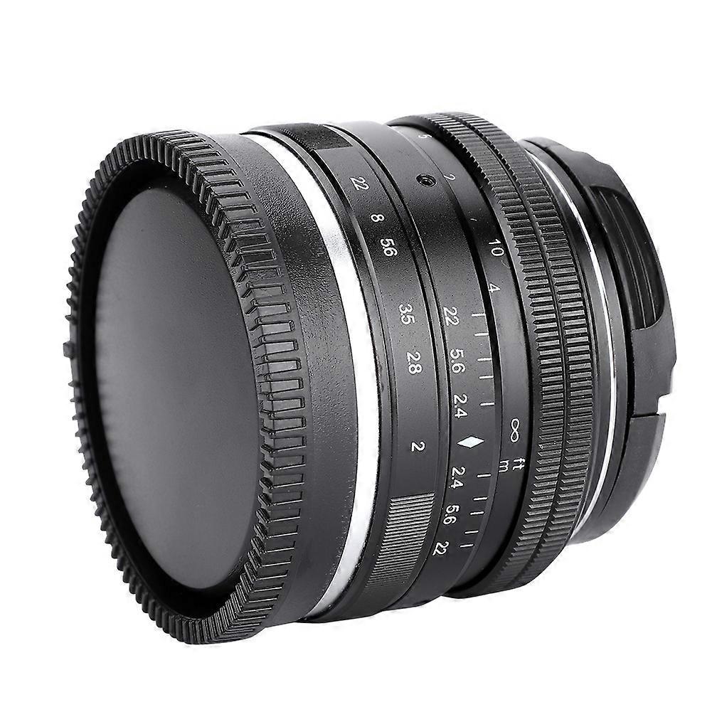 "APS-C Large Aperture Prime Lens: F2.0 Manual Focus for Stunning Portraits & Bokeh"