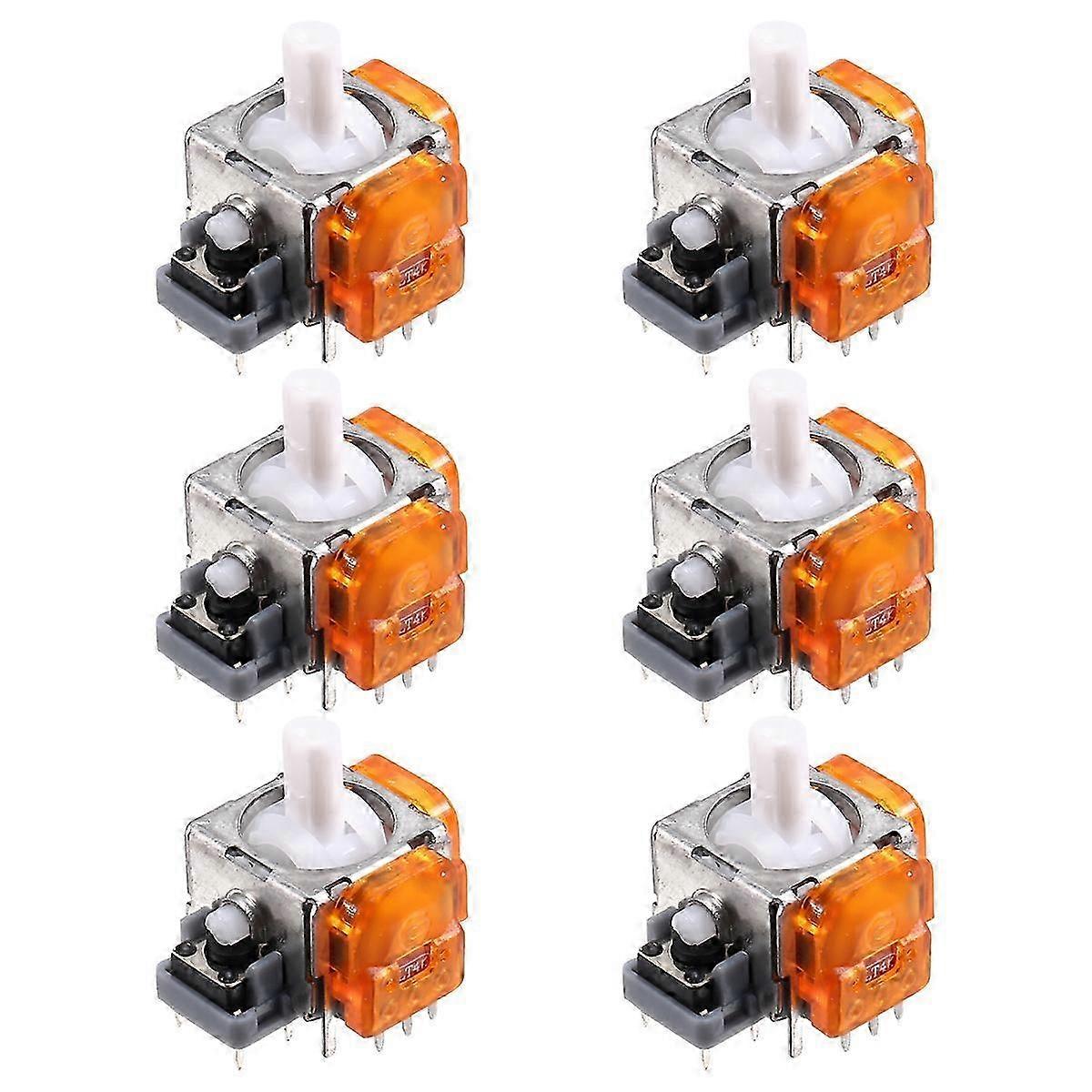 6PCS TMR Electromagnetic Joystick for SWITCH PRO Gamepad TMR Joystick 3D Analog Thumb Stick Controller