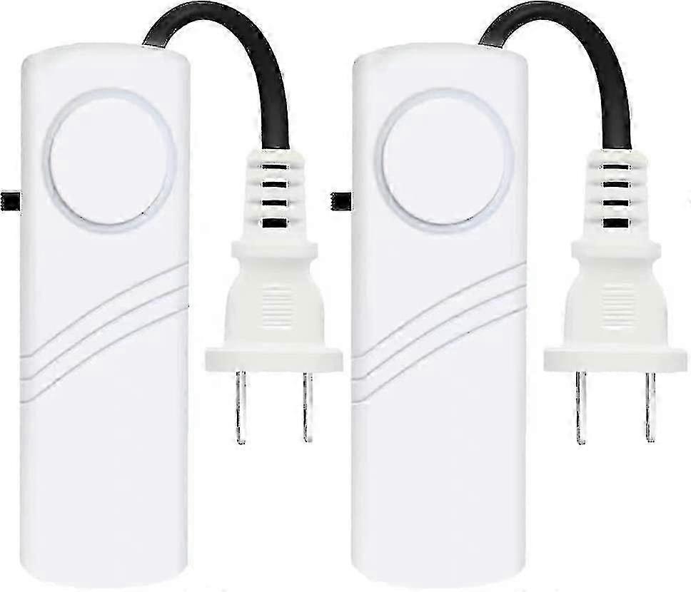 2pcs Power Failure Alarm, 80dB LED Indicator Smart Warning Siren (AAA Battery)