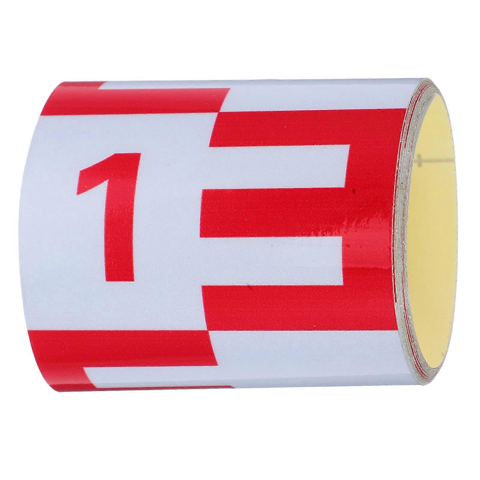 Self Adhesive Reflective Water Level Gauge Tape – Durable Measuring Tool for Tanks, Pools & Bridges – Visible in Low Light Conditions