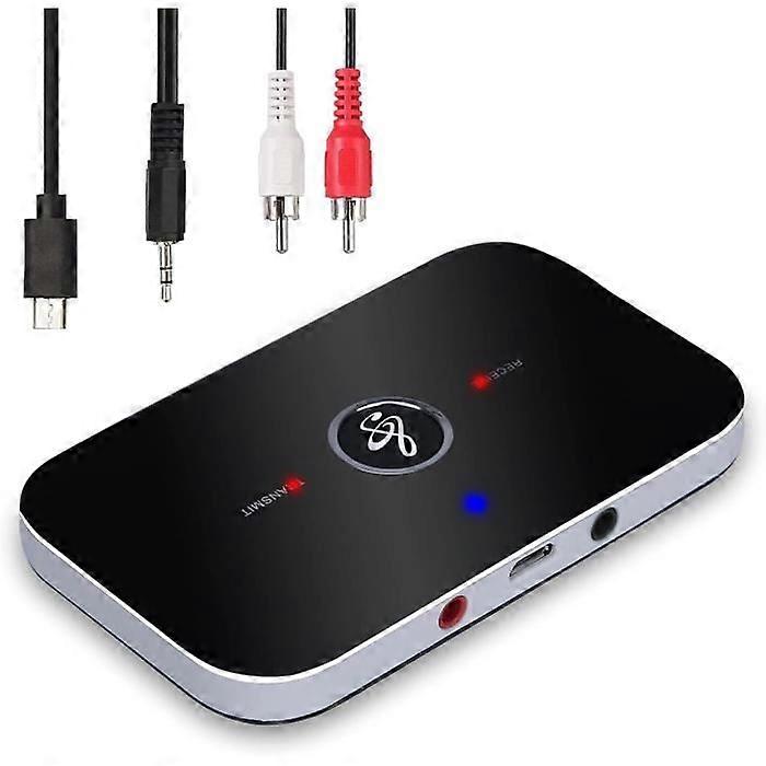Bluetooth Audio Adapter 5.0 - Ozvavzk - 2 in 1 Transmitter Receiver - 10m Range - 10h Battery Life