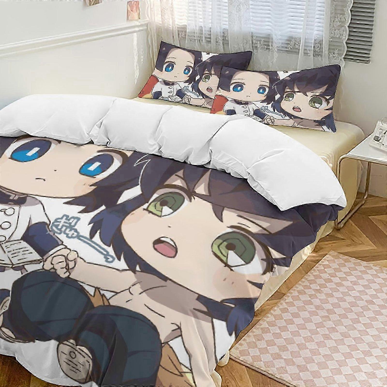 3-Piece Twin Bed Set with Fade-Resistant Microfiber, Suitable for Certain Brand, Model io639