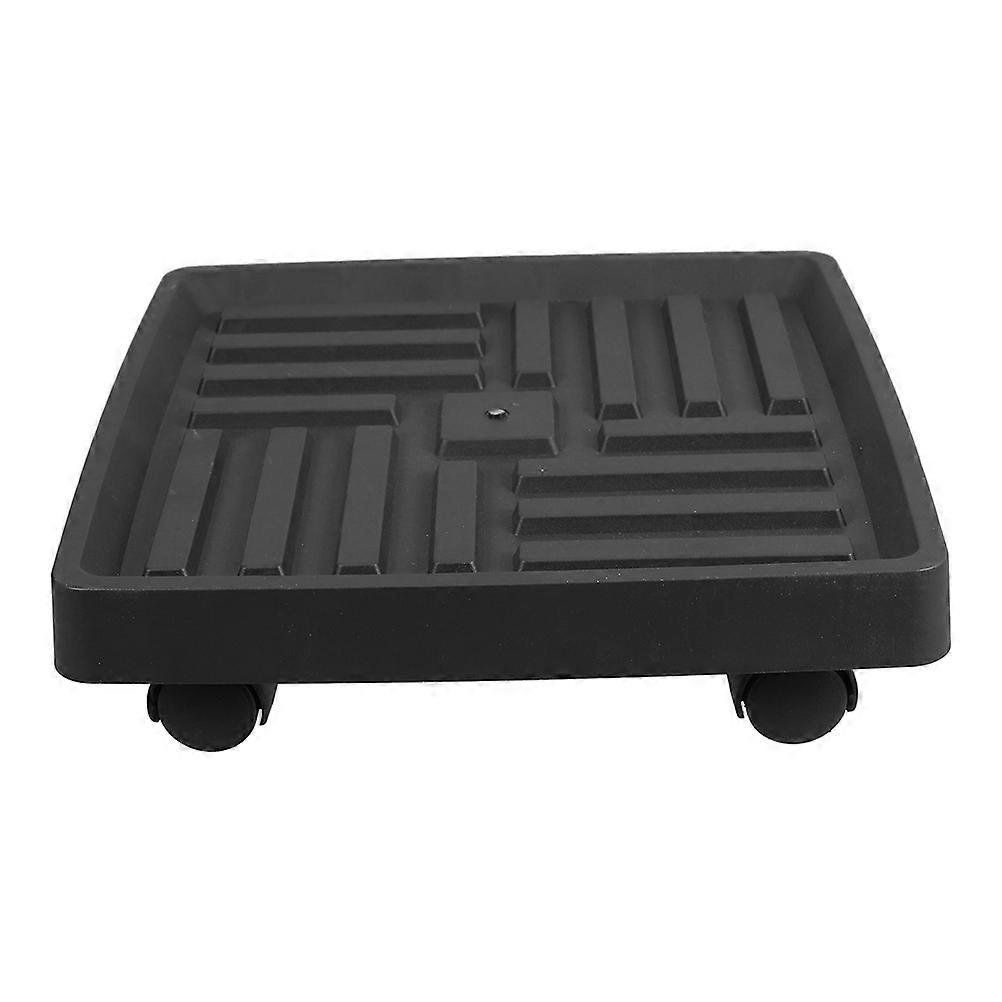 Heavy Duty Rolling Flowerpot Stand with Wheels – Movable Plant Base Tray for Indoor & Outdoor Pots, Stable Planter Rack with Casters and Drainage,