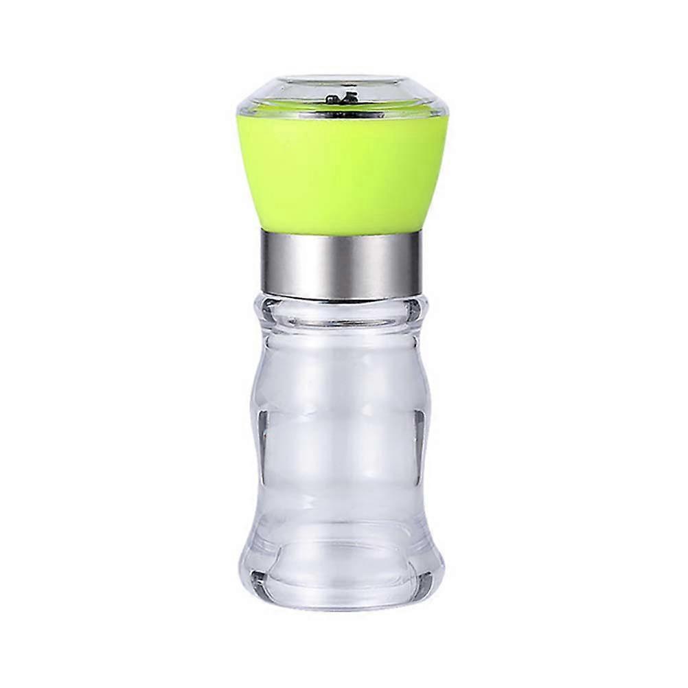 1pc Manual Pepper Seasoning Bottle Kitchen Gadget Salt Container (Color)