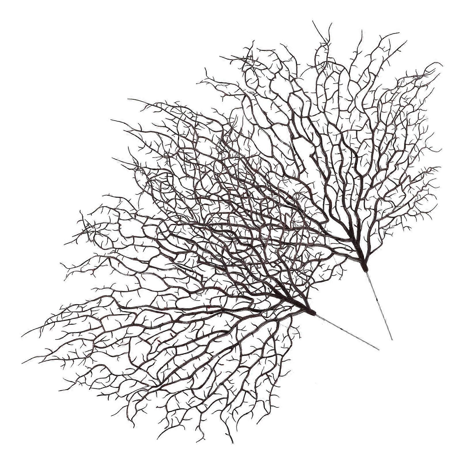 Here's a polished and professional product description based on your input:
**2PCS Artificial Coral Branches – Faux Decorative Twigs for Home &