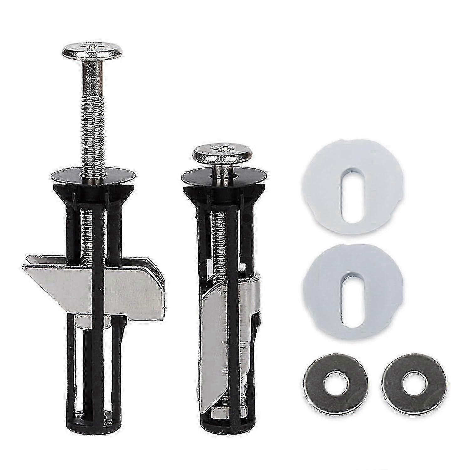 Yleiskäyttöiset wc-istuimen pultit ja ruuvit, Pikalukitussaranan kiinnitys, WC-istuimen vaihtosarja Helppo asennus, (2 kpl, 5,5 * 1,2 cm) G20241442128 F74