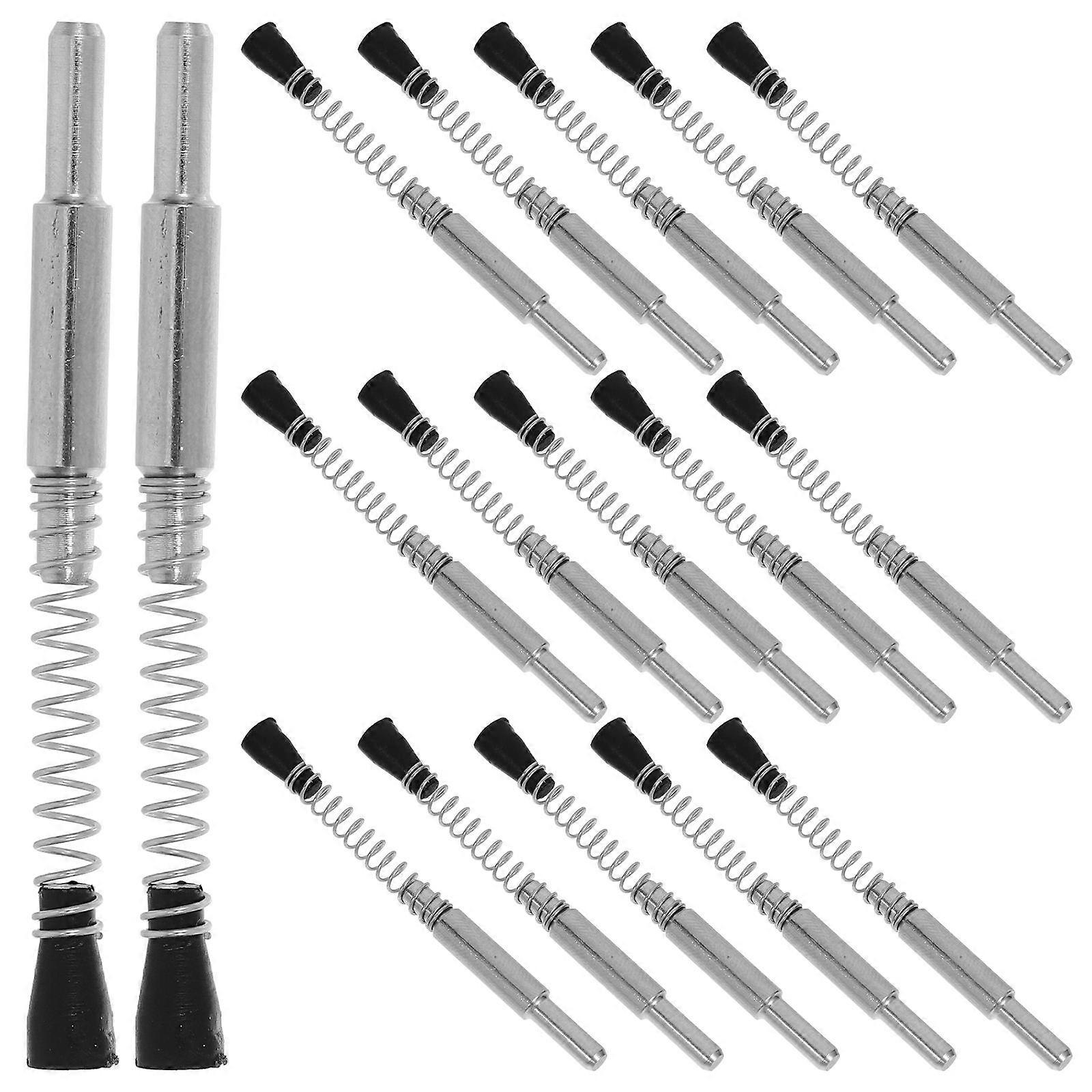 25Pcs Stainless Steel Window Screen Plunger Latch For Property Managers Debris Protection Easy Installation Spring Loaded Function