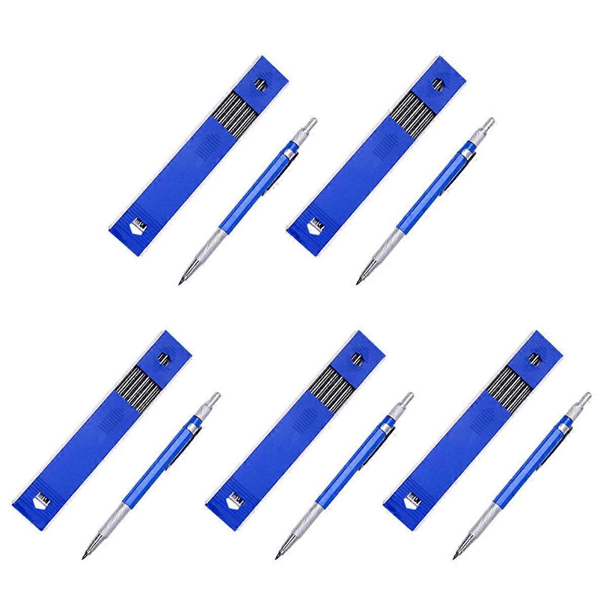 2.0mm Mechanical Pencil for Art Sketching with 12 Pcs Refill - Blue