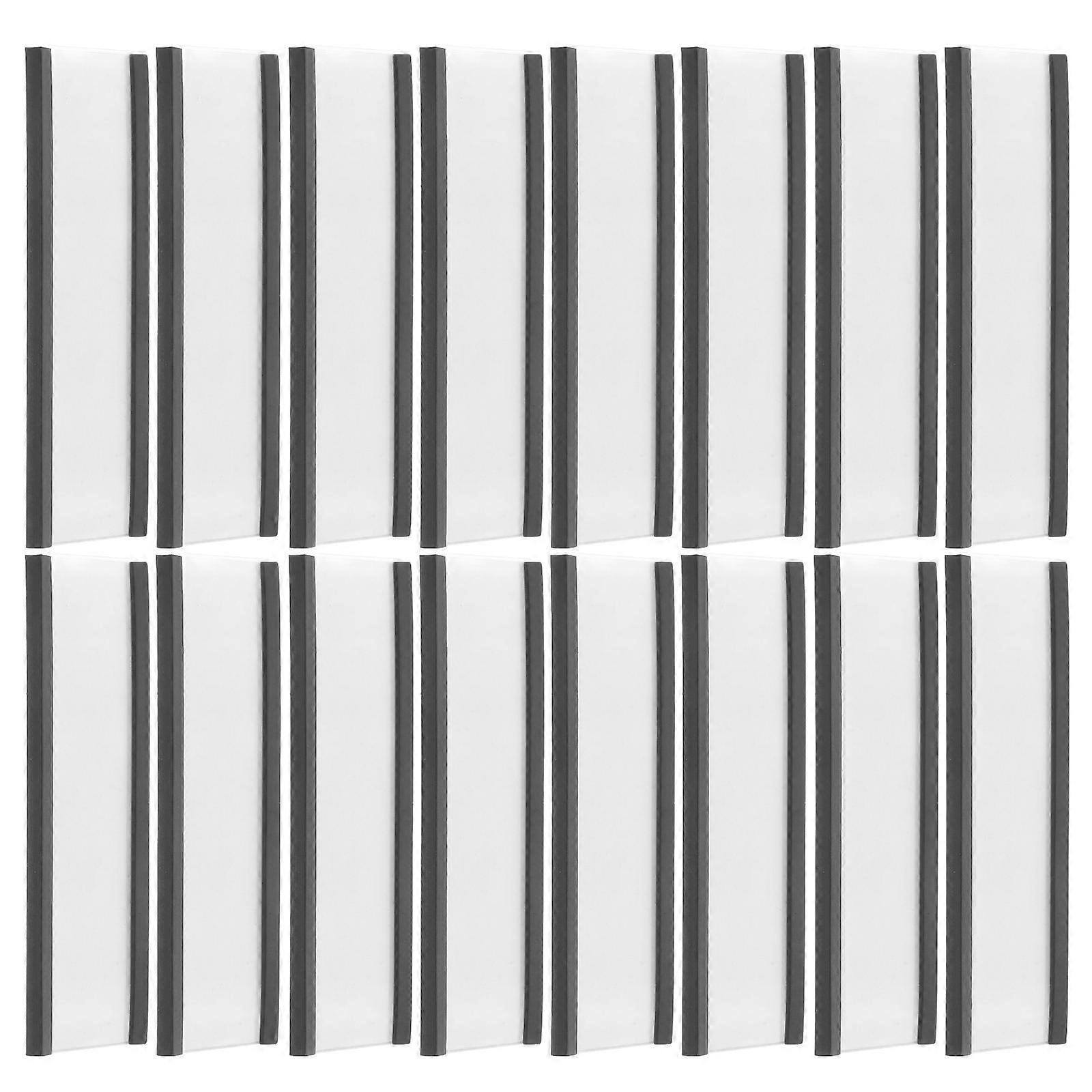 Magnetic Label Holders 30 Sets   Reusable Price Tag Clips for Warehouse & Office Organization Easy Surface Management