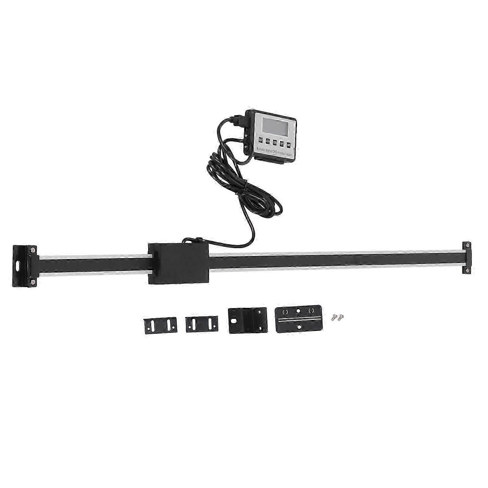 Digital Readout Linear Metric Imperial Linears Scale with Digital Display for Lathe0-600mm