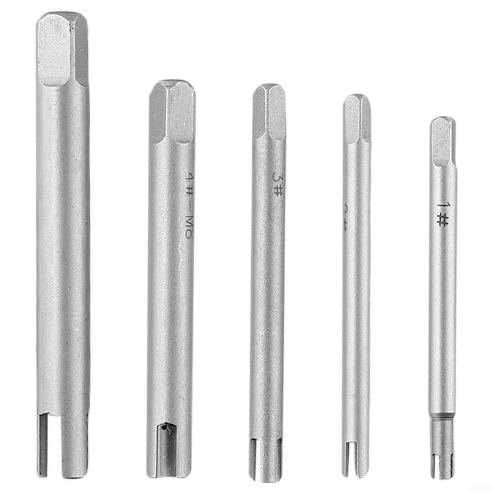 Complete 5 pieces M10 thread tap extraction tools for efficient solutions for damage Ref: 3494
