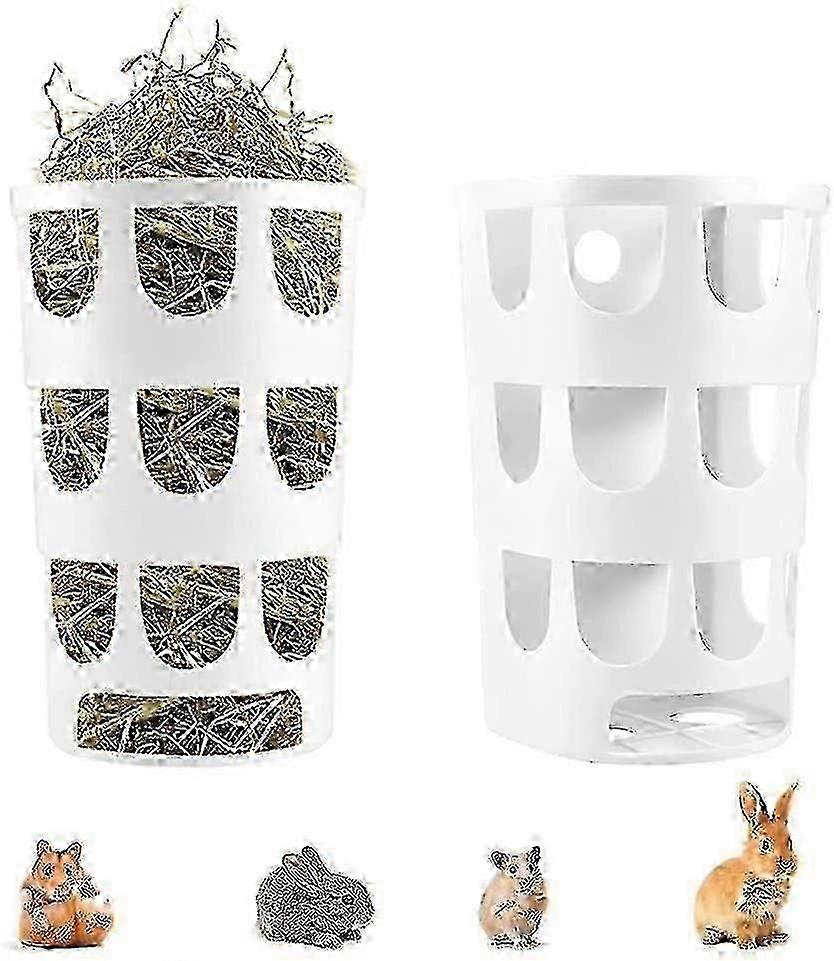 Con 2 Pieces Rabbit Feeder Bunny, Hay Guinea Pig Hay Feeder, Food Hay Feeder