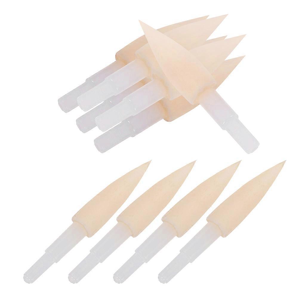 Soft Pen Heads Replacement Pen Accessories Calligraphy Practice Sponge 2.80X0.50X0.50cm Construction 10Pcs