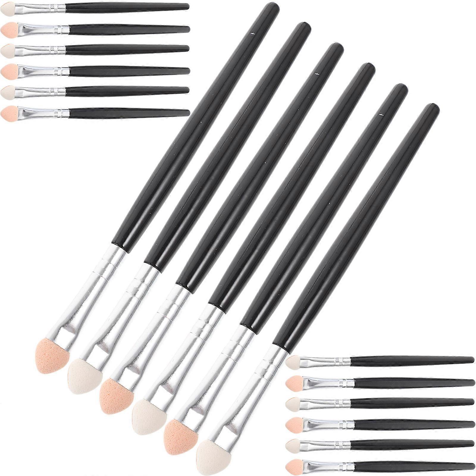 Small Sponge Brush Rectangular Handle Portable Craft Ink Blending Brushes 48Pcs