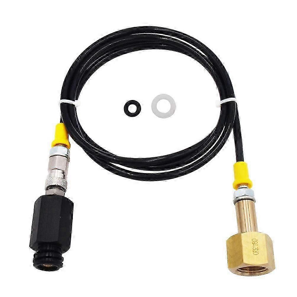 Soda Machine Adapter Hose for Connecting Your Soda Maker Directly to Large CO2 Tanks, Suitable for Compatible Soda Makers