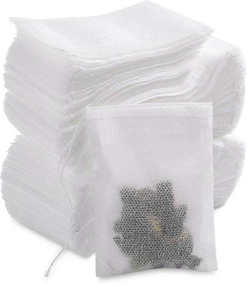 200pcs Disposable Drawstring Tea Filter Bags for Gift