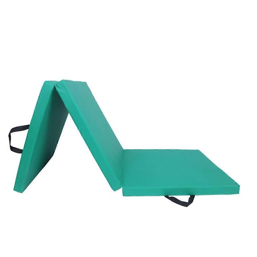 TriFold Gymnastics Tumbling Mats with Carry Handles, Extra Thick Exercise Gym Mat, Heavy Duty Tear Resistant Exercise Pad for Wrestling Jujitsu