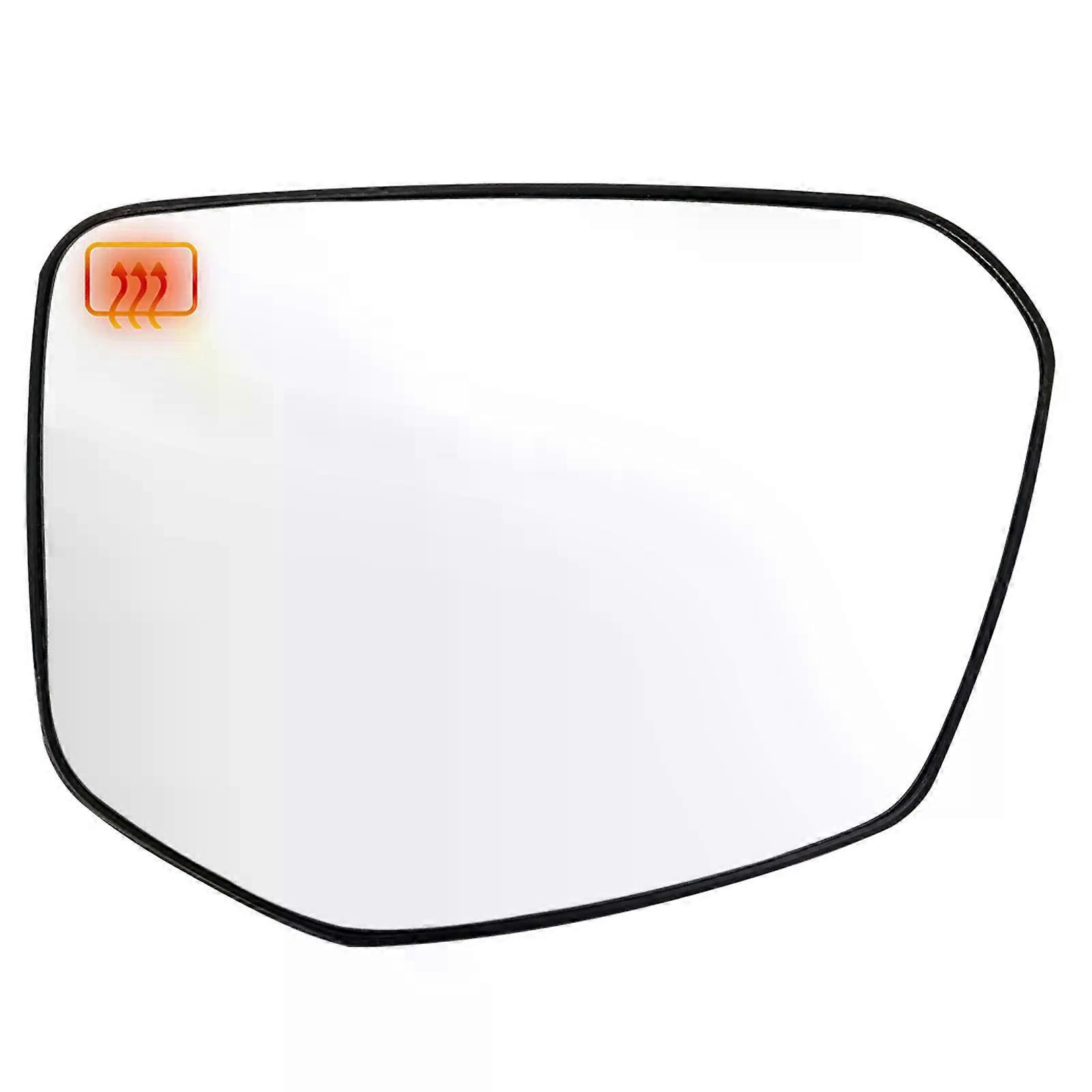 Left Right Side Mirror Glass Convex Heated Wide Angle With Back Plate Rearview Door Wing Mirror Glass For Honda Civic 2015-2022
