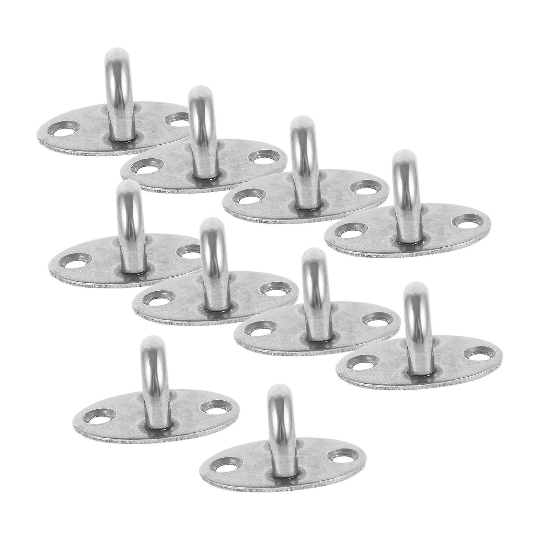 10 Pieces Hammock Hooks Performance Ceiling Hooks for Versatile Applications for Indoor Outdoor Areas Sturdy