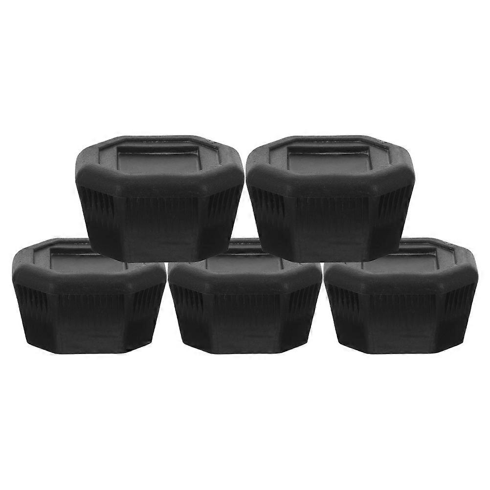5pcs Durable Tennis Racket End Caps for Enhanced Control, Stability, and Comfortable Grip – Easy to Install Tennis Accessories for Enthusiasts and